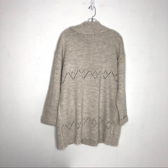 Jack by BB Dakota Tunic Tan Sweater L NWT - Picture 2 of 8